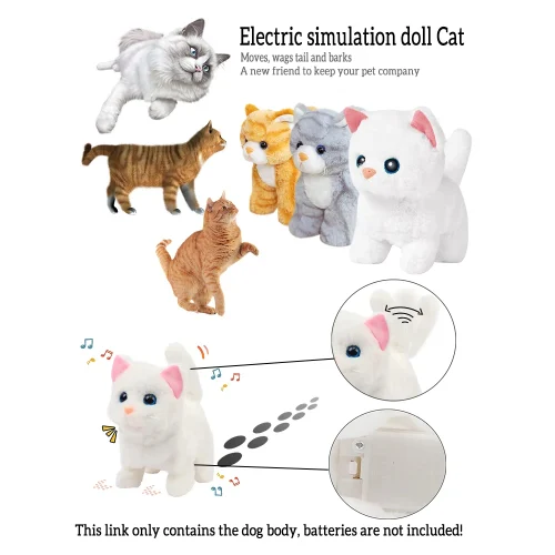 Pet Companion Battery Operated Toy Plush.