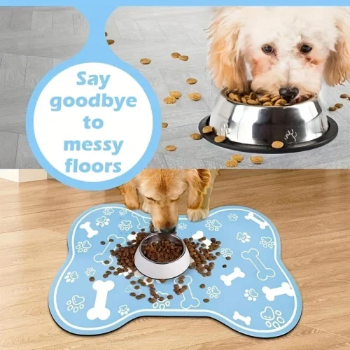 1pc Pet Feeding Mat - Non slip
