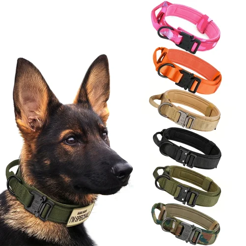 Dog Training Collar And Tactical Dog Collar And Leash Set