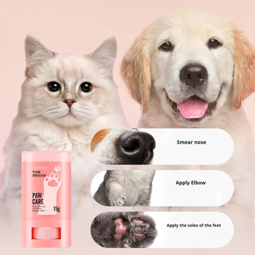 Pet paw care cream,