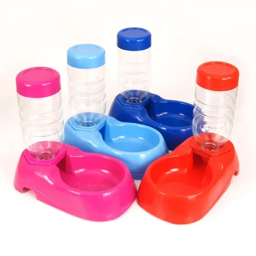 Automatic Pet Feeder Water Dispenser Bottles.