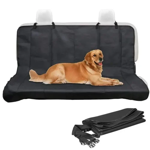 Car Rear Seat Protector.  Dog Safety Harness.